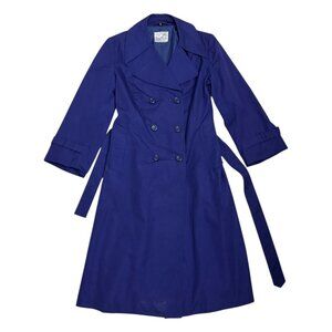 Vintage 90s SURREY CLASSICS Light Business Casual Trench Jacket Coat Wom Medium